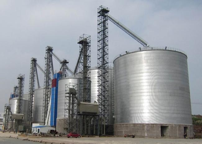 奉节大型钢板库构造参数及水泥储存质量